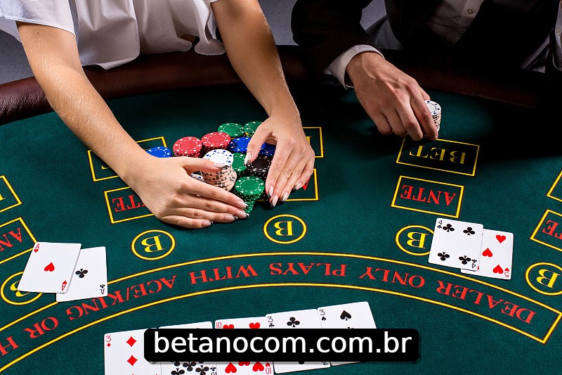 Mesa de Blackjack betano